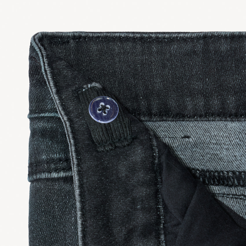 Jean contrecollé micropolaire avec broderie Minnie Disney pour fille 