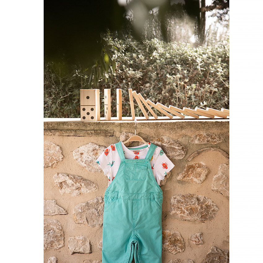 T-shirt manches courtes imprimé monstres pour bébé garçon 