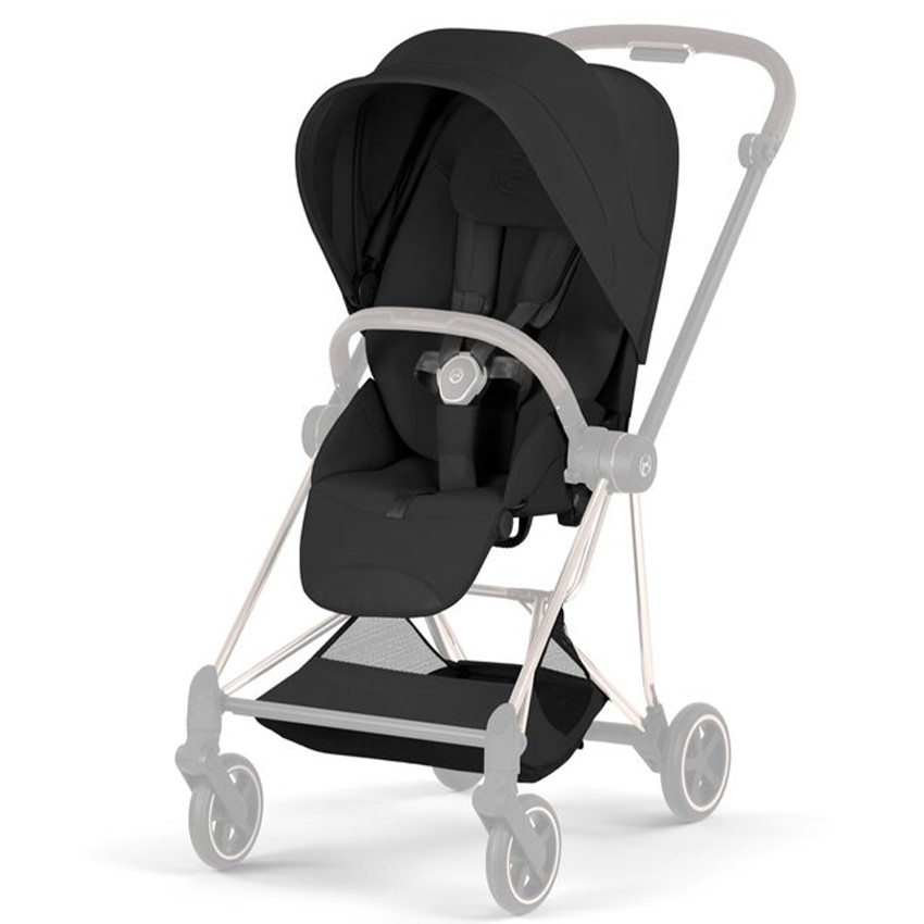 Habillage siège poussette Mios-Style Collection Sepia Black 