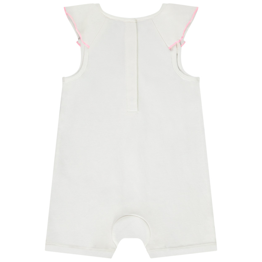 Combinaison courte en jersey cloqué print Minnie Disney pour bébé fille 
