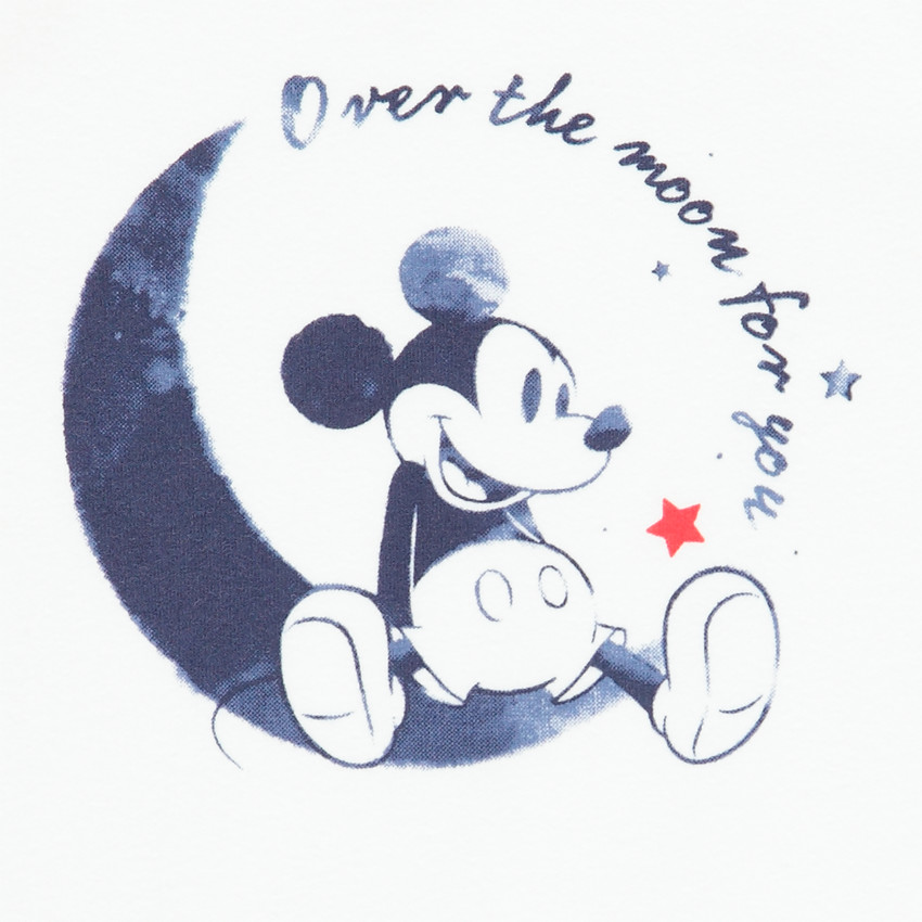 Lot de 3 bodies manches courtes print Mickey Disney pour bébé garçon 