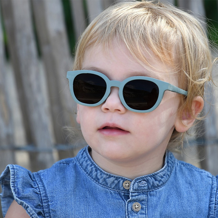 Lunettes de soleil 2-4 ans Cat3 Vert fumé square bright  