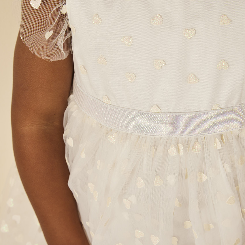 Robe de cérémonie bébé fille, robe mariage bébé | Collection Ezda TAILLE 12  Mois