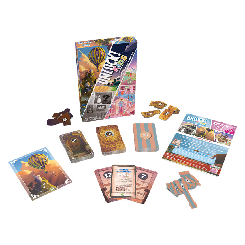 Jeux de Société Unlock! Kids : Histoires de Détectives 