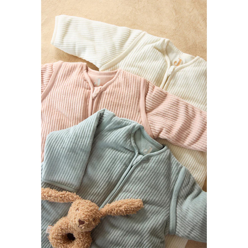 Gigoteuse manches amovibles 70cm velours cotelé Wild Rose 0-6m 