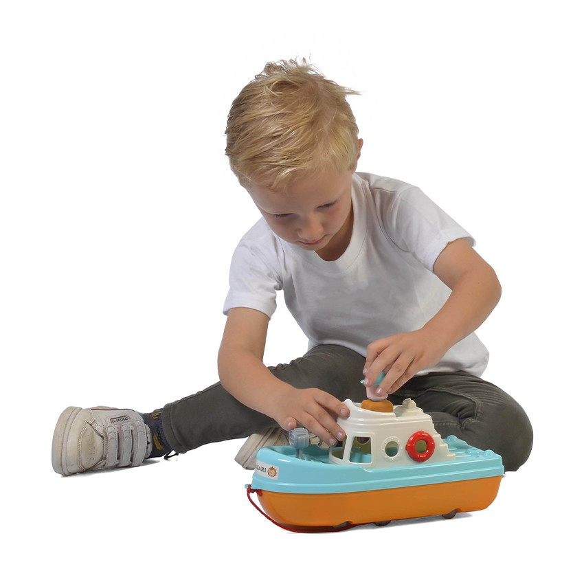 Bateau flottant 27 cm (coloris aléatoire) 
