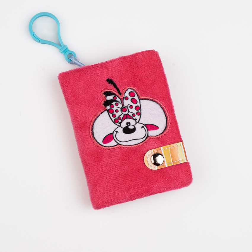 Mini carnet porte clé en peluche A7 - Diddl et ses amis (Modèles aléatoires) 