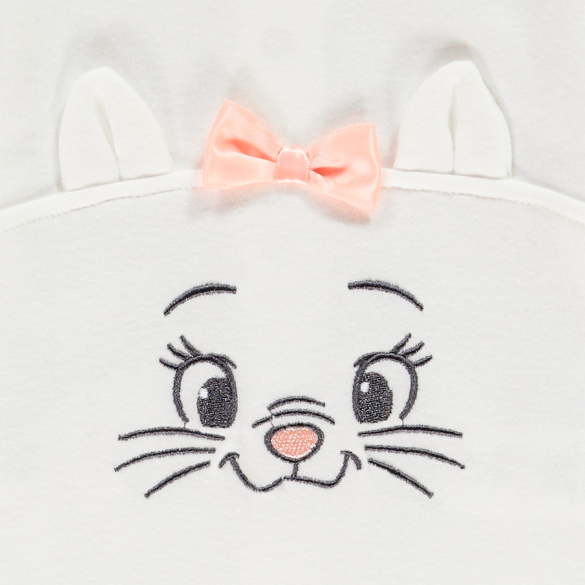Dors-bien en coton motif Marie Aristochats Disney pour bébé fille 