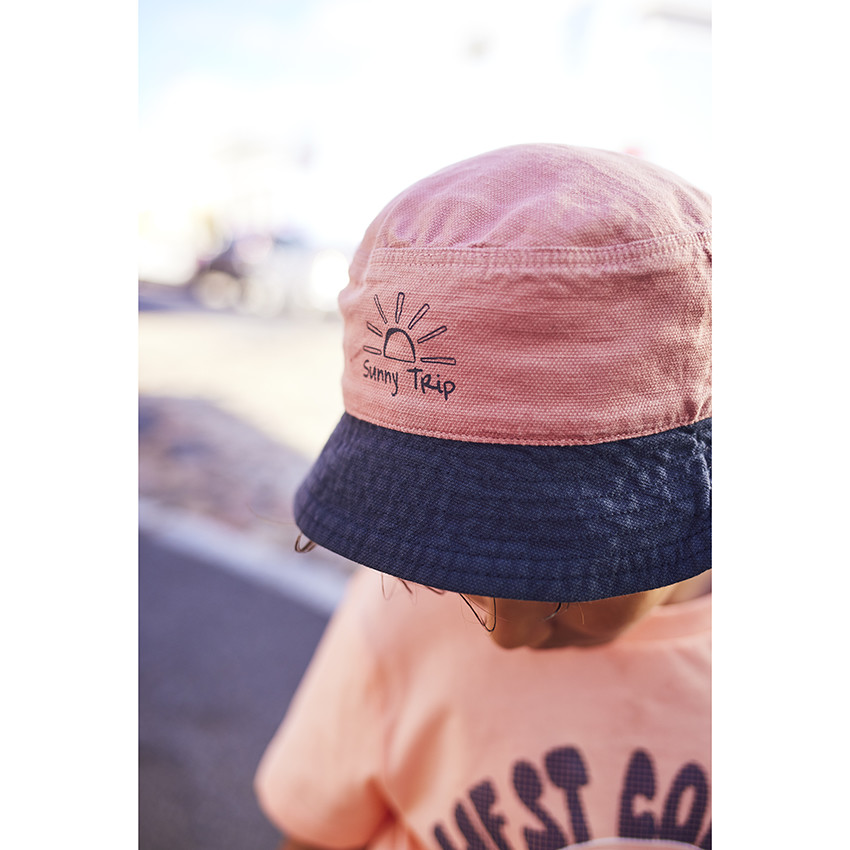 Bob bicolore print soleil pour garçon 