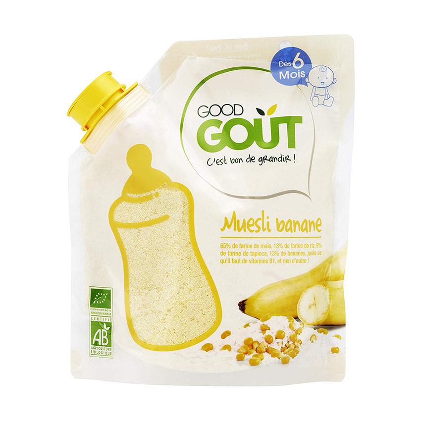 Mélange muesli banane bio - 200g 