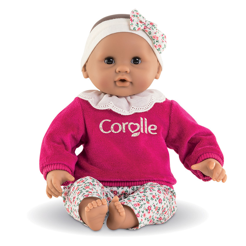 Poupon bébé câlin Maria - Rose Grenadine 