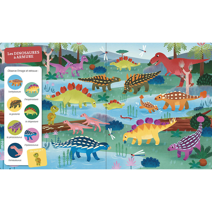 Livre "Cherche et trouve des tout-petits - Les dinosaures" 