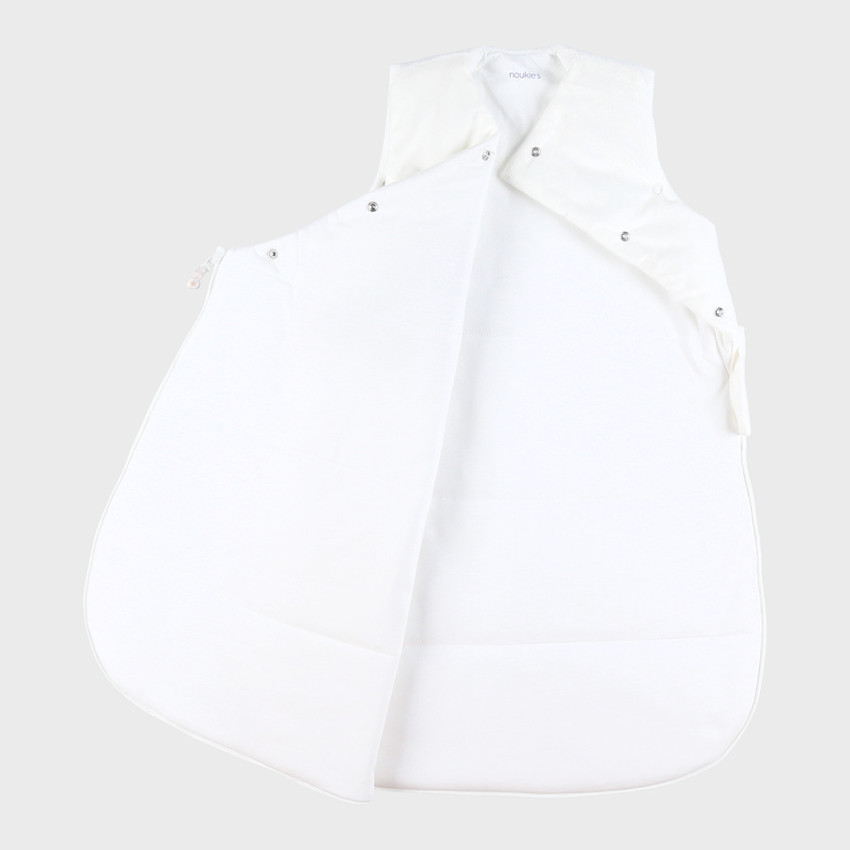 Gigoteuse veloudoux sans manches 70cm Fluffy Ecru  