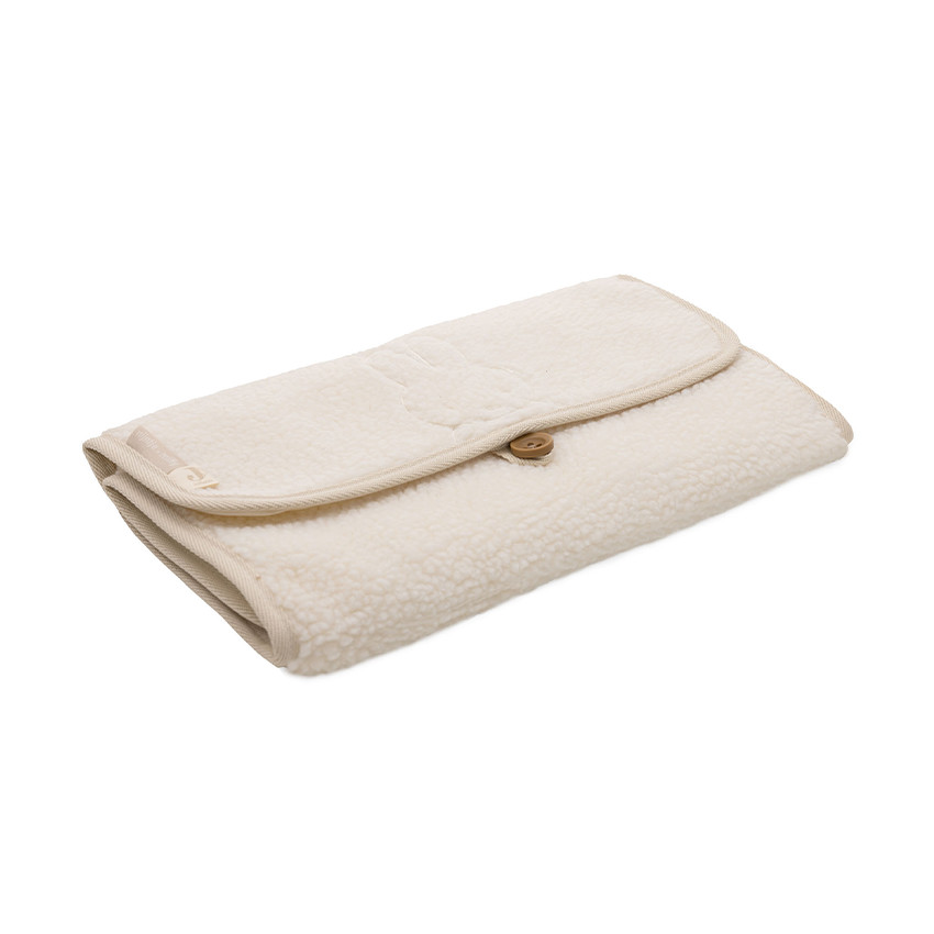 Tapis à langer nomade Teddy Miffy oatmeal - Ecru (Jollein) - Couverture