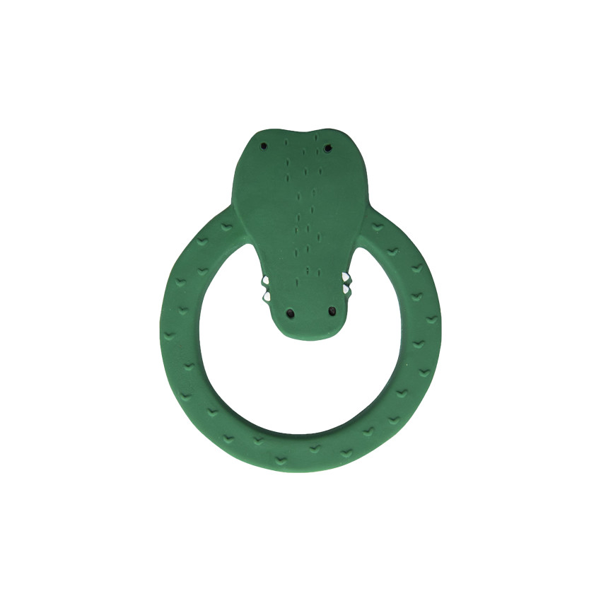 Anneau de dentition en caoutchouc naturel - Mr Crocodile 