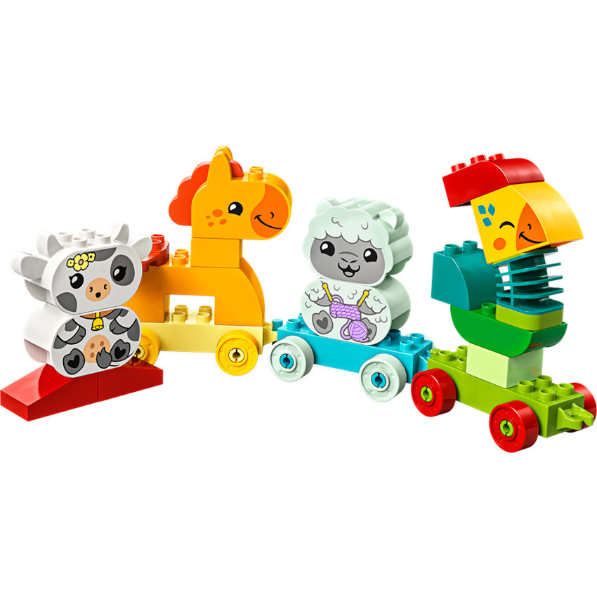 CONSTRUCTION LE TRAIN DES ANIMAUX DUPLO - MULTICOLORE 