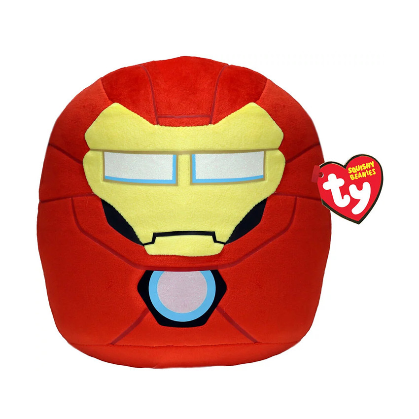 Coussin peluche Squish a Boos Marvel 20 cm Iron Man