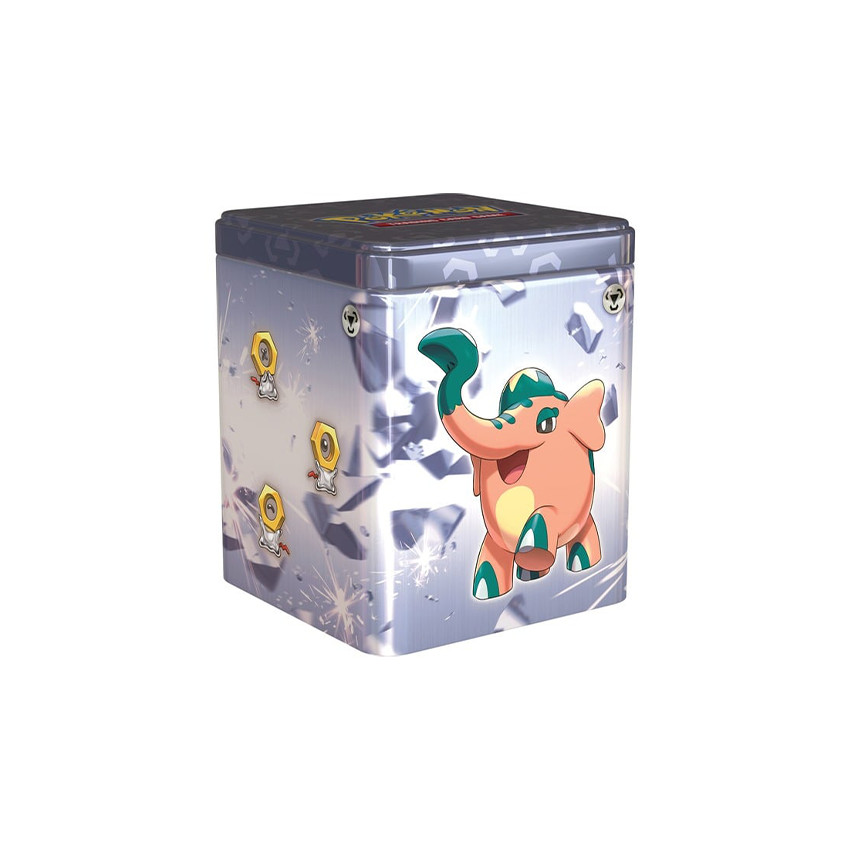 Jeux de cartes Pokémon Tin cube 3 boosters 2024 (modèle aléatoire) 