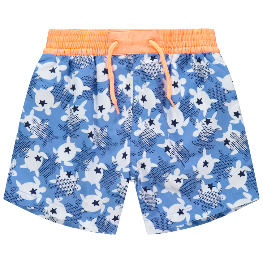 Short de bain imprimé tortues pour enfant garçon 