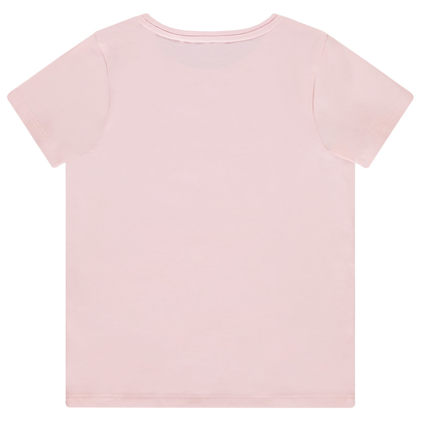 T-shirt manches courtes Minnie Disney à sequins fille 