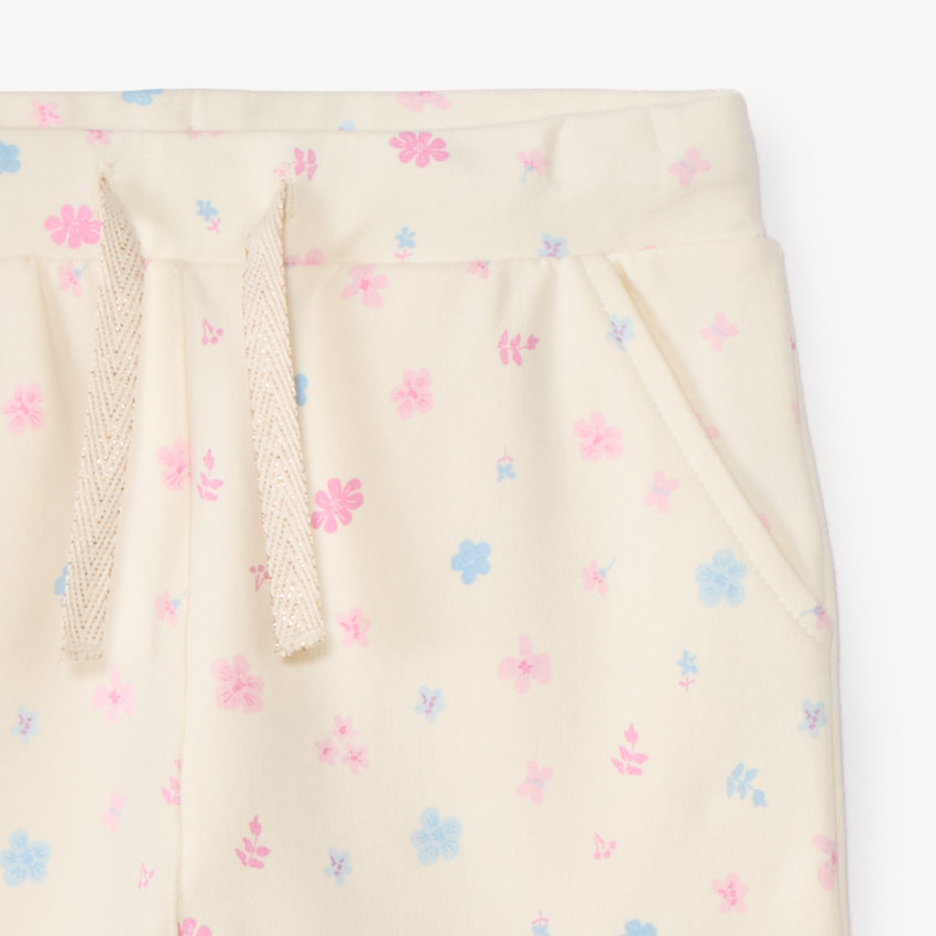 Jogging molleton imprimé pour bébé fille 