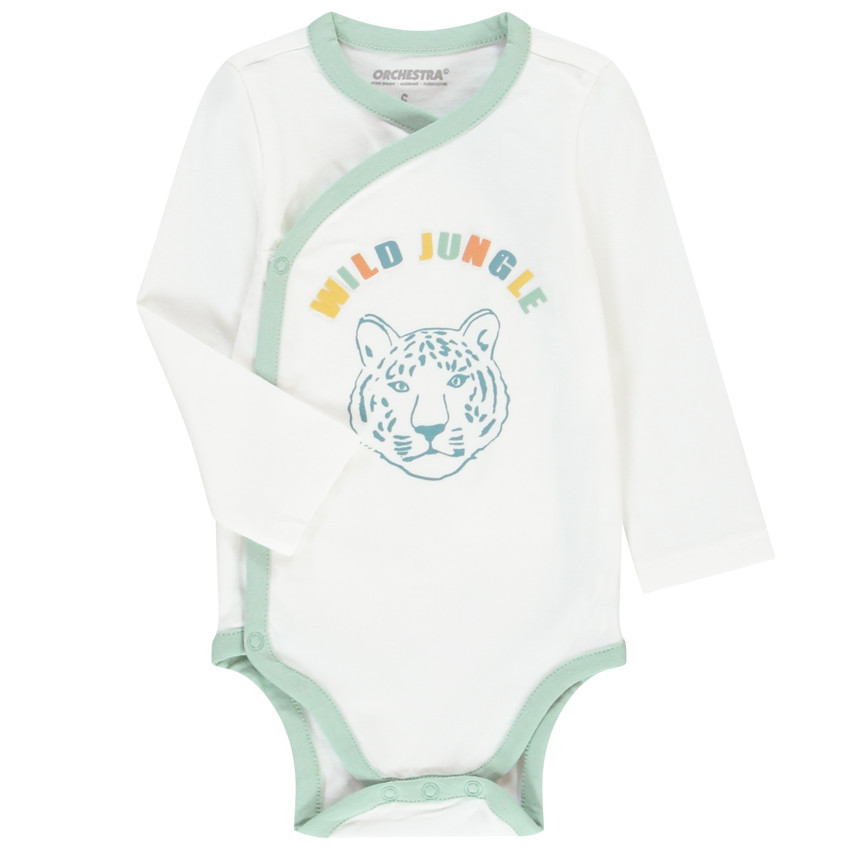 Lot de 5 bodies imprimé tigre 
