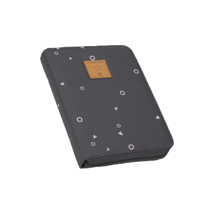 Protège carnet de santé - Anthracite