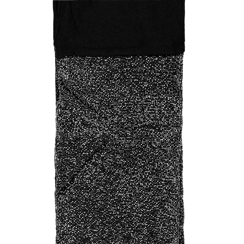 Collant fin argenté 