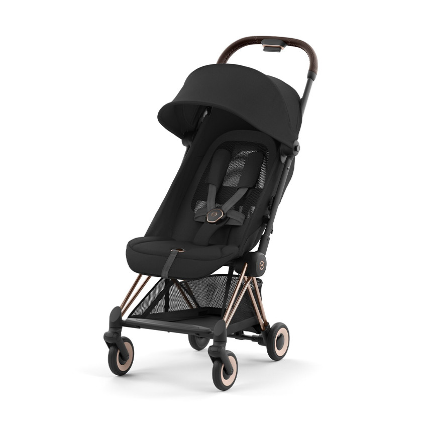 Poussette ultra-compacte Coya rosegold/sepia black - Noir (Cybex) - Image 5