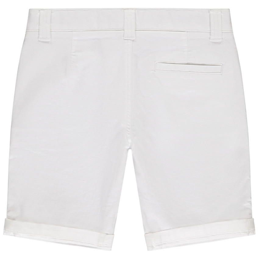 Bermuda en toile uni pour garçon  
