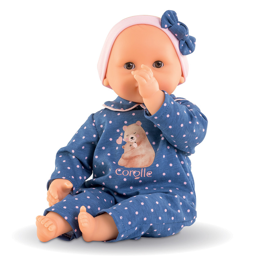 Poupon bébé câlin Capucine - Ourson