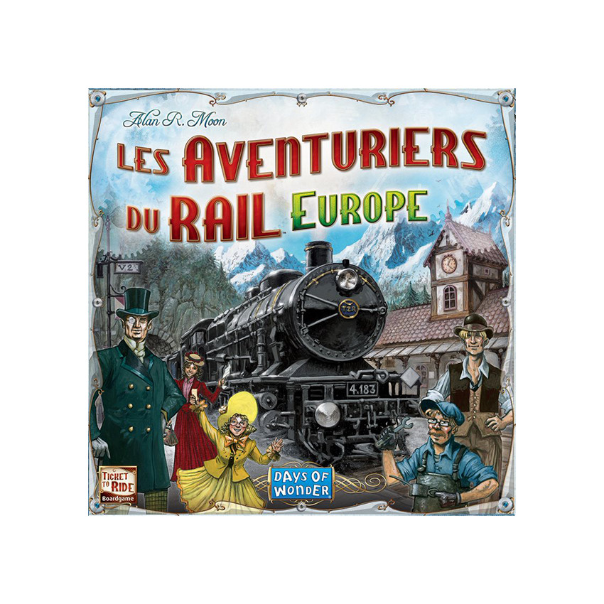 Jeux de Société - Les Aventuriers Du Rail de l'Europe 