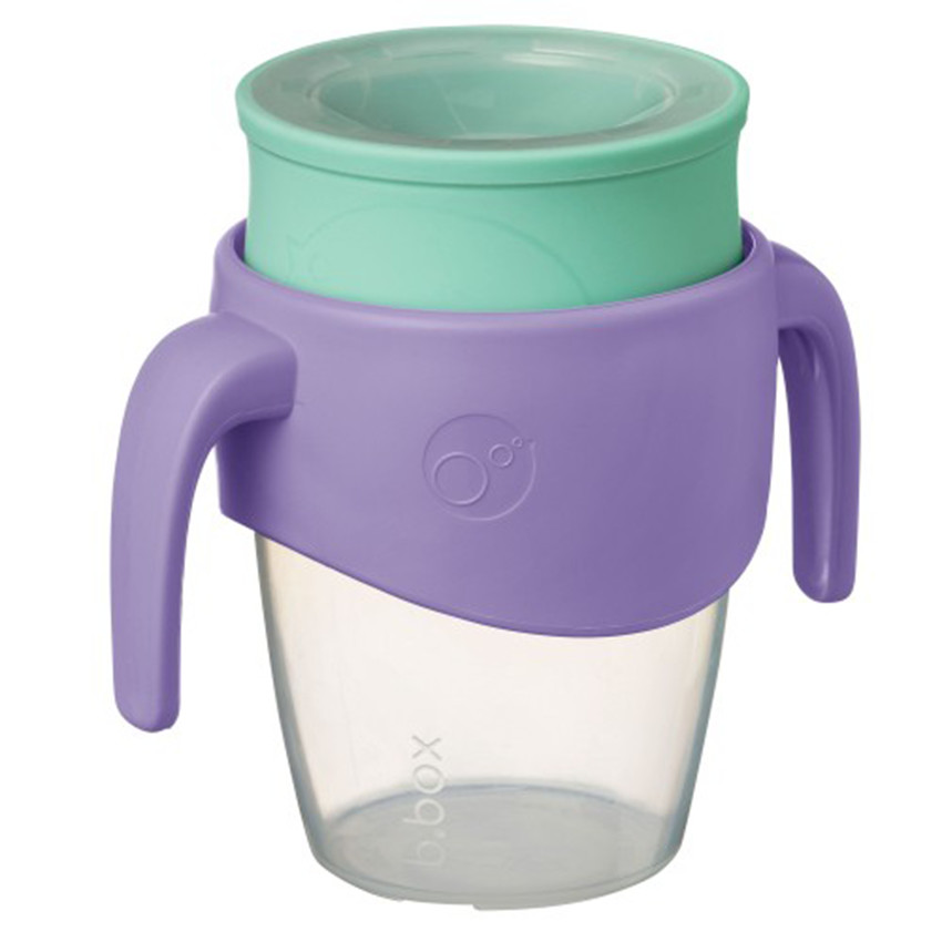 Gobelet d'apprentissage 360° 250ml Lilac Pop 6m+ 
