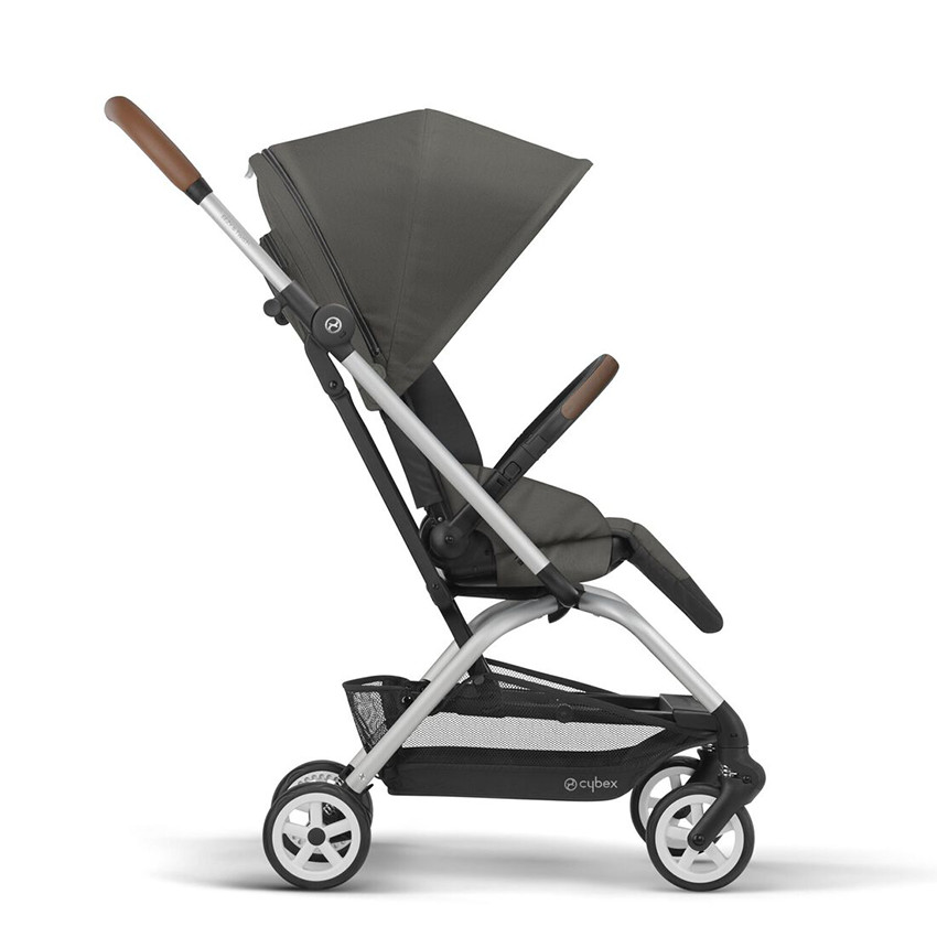 Poussette Eezy S Twist 2 châssis silver - Soho grey 