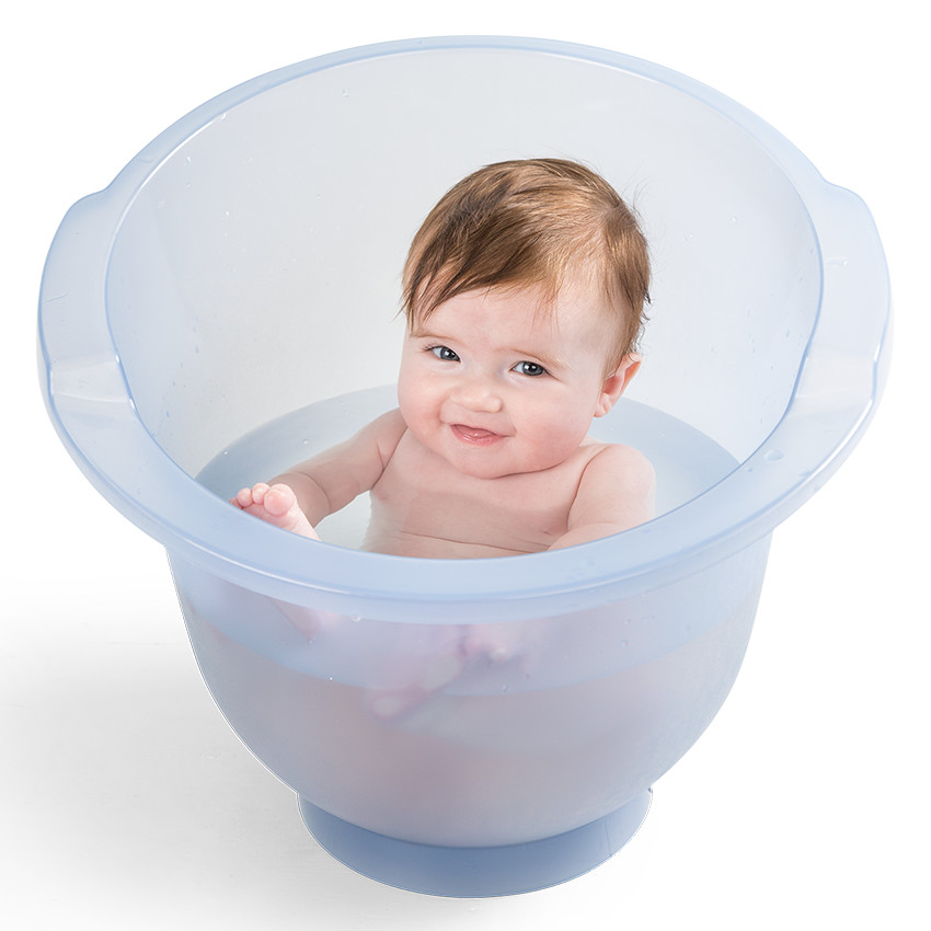 Baignoire ergonomique Shantala - Bleu 