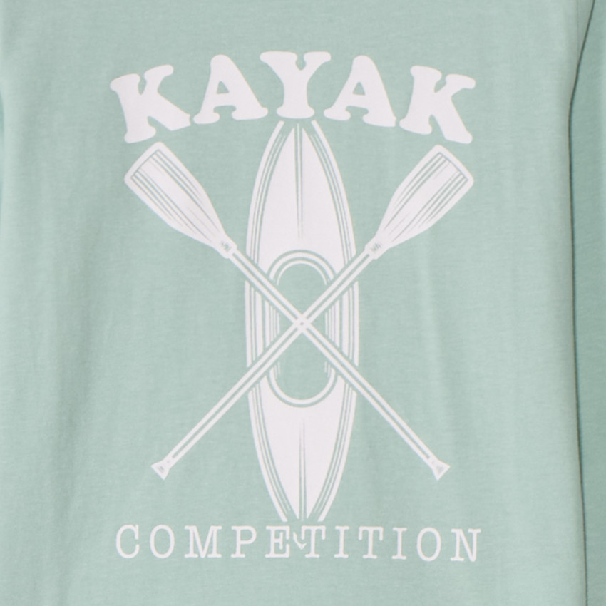 Set pyjama long en jersey print kayak pour garçon 