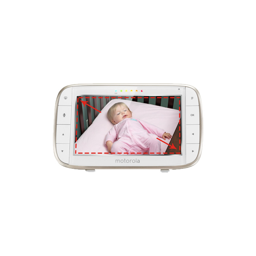 Babyphone vidéo VM855 Connect 2en1 Wi-Fi écran 5" 