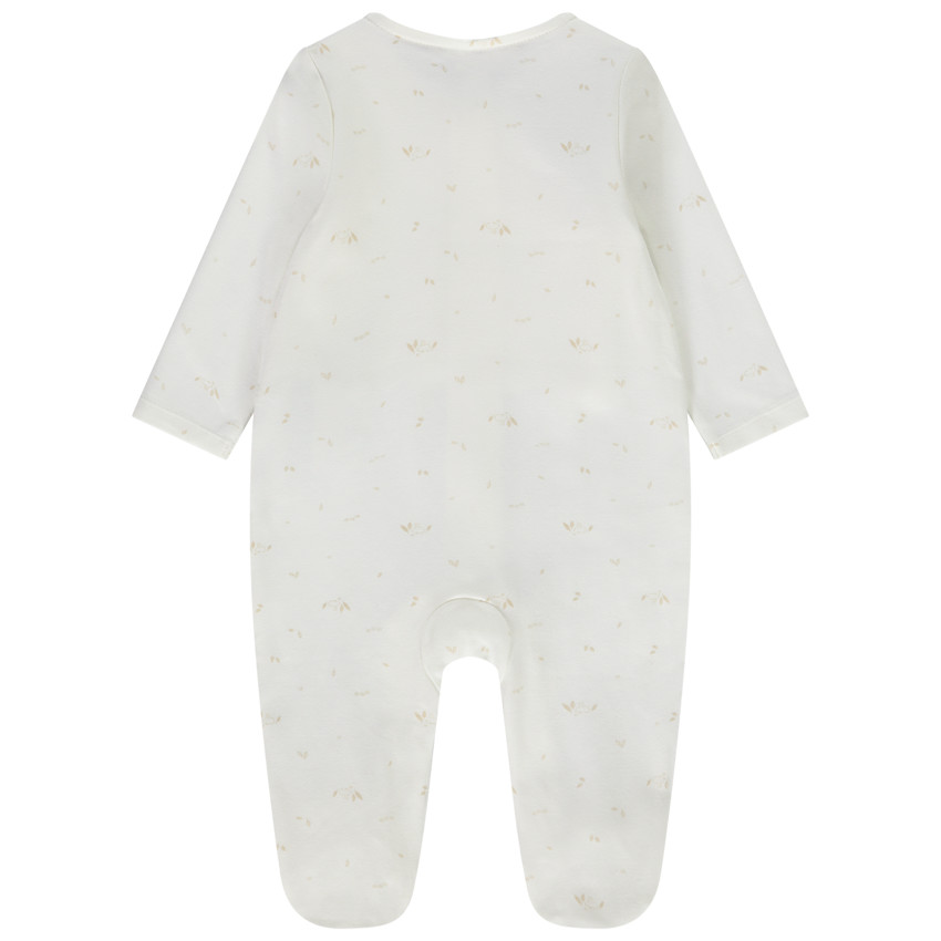 Dors-bien en coton imprimé feuilles pour bébé 