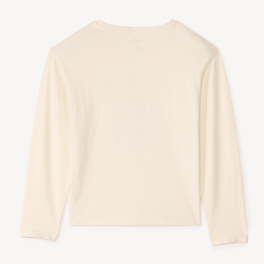 T-shirt manches longues print ourson pour fille 