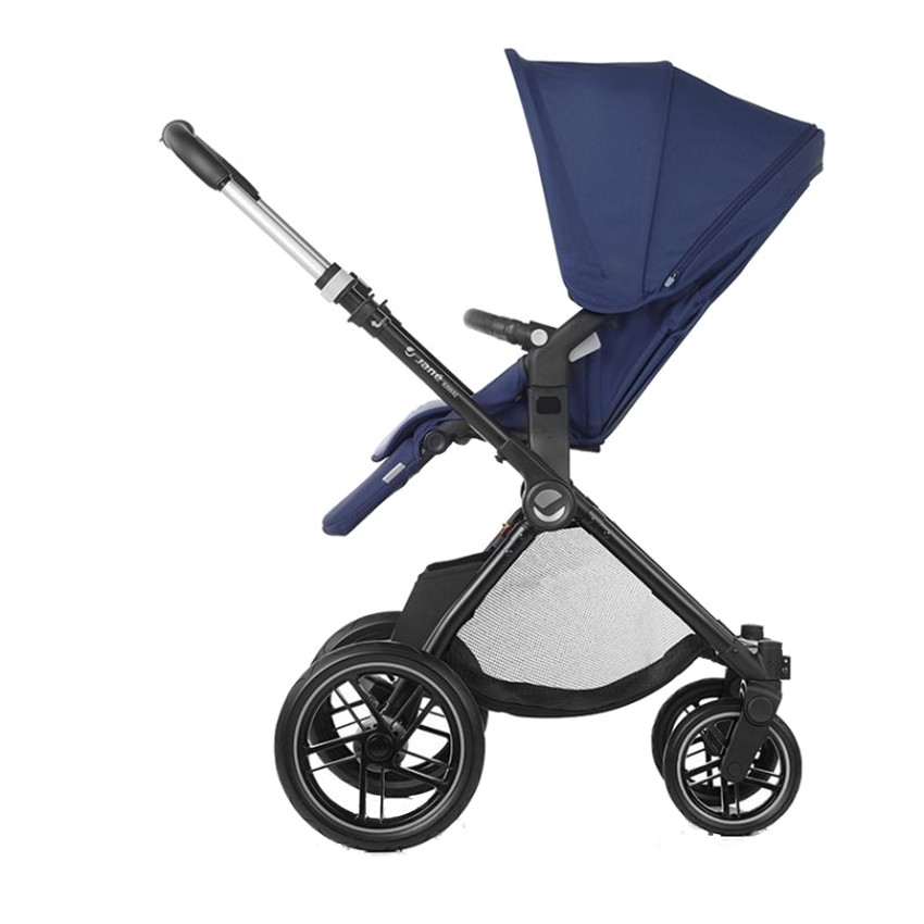 Poussette Trio Kawai avec Nacelle Micro BB et siège-auto i-Size I-Koos - Cold Black  