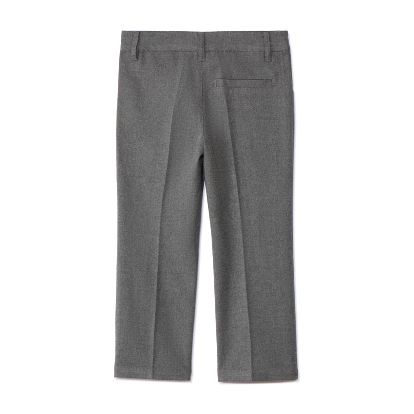 Pantalon en toile uni gris pour garçon  