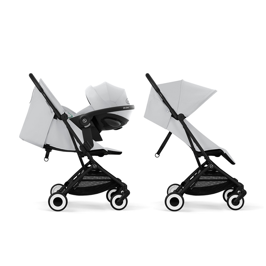 Poussette canne ultra-compacte Orfeo black/fog grey 