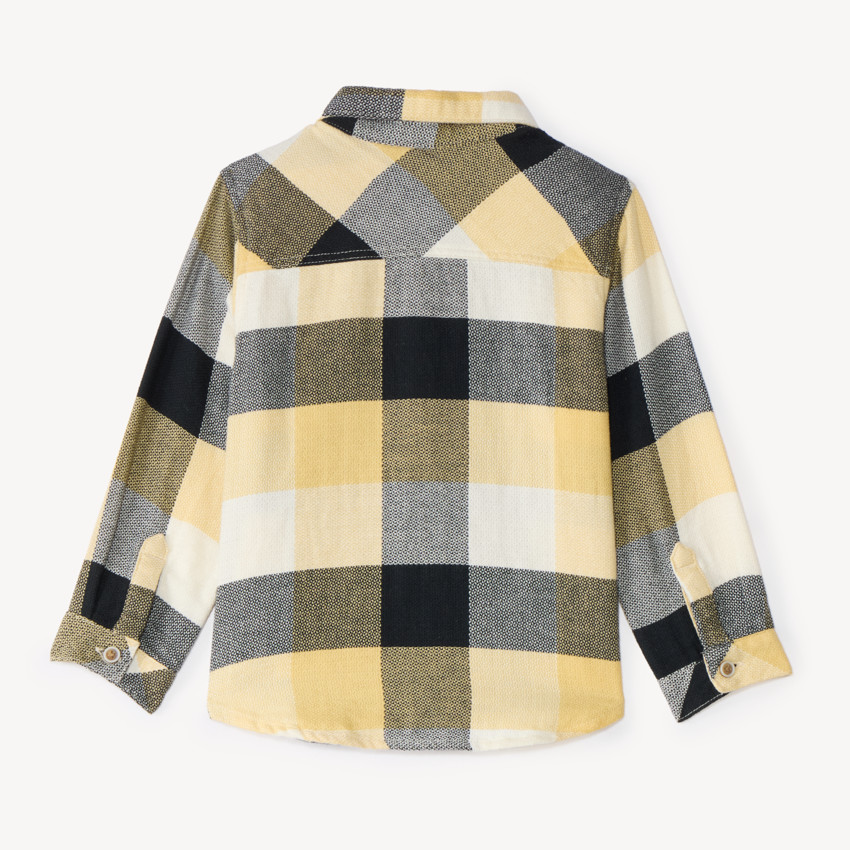 Chemise manches longues à carreaux bébé garçon 