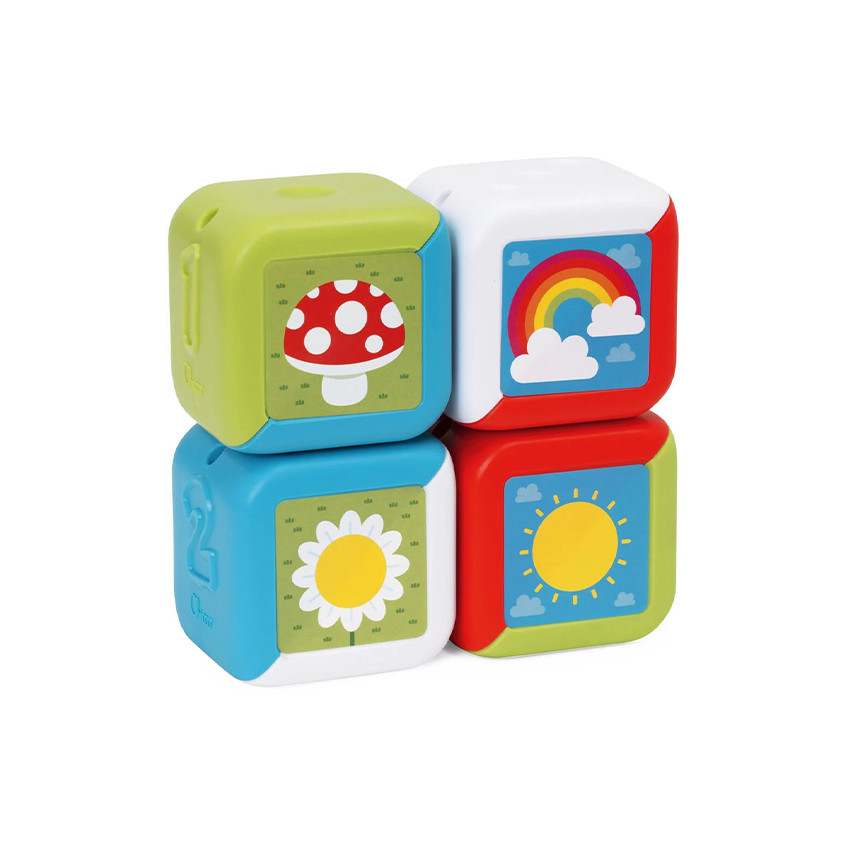 Jouet d'éveil cubes multi-activités  