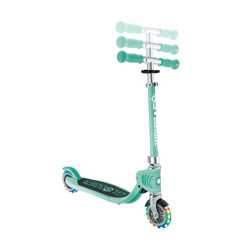 Trottinette Flow Foldable Junior Lights vert menthe 