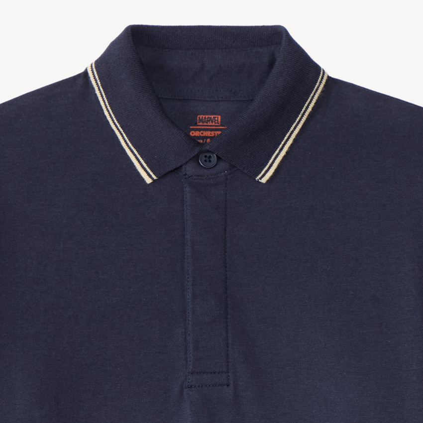 Polo garçon manches longues print Spider-Man Marvel 