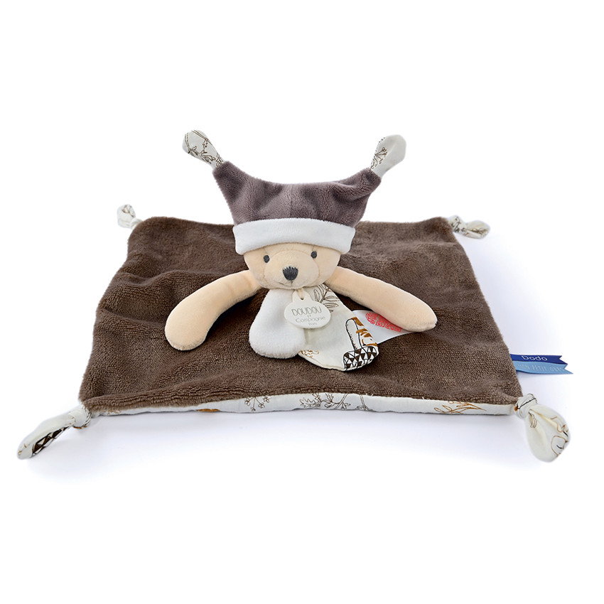 Doudou plat ours on sale