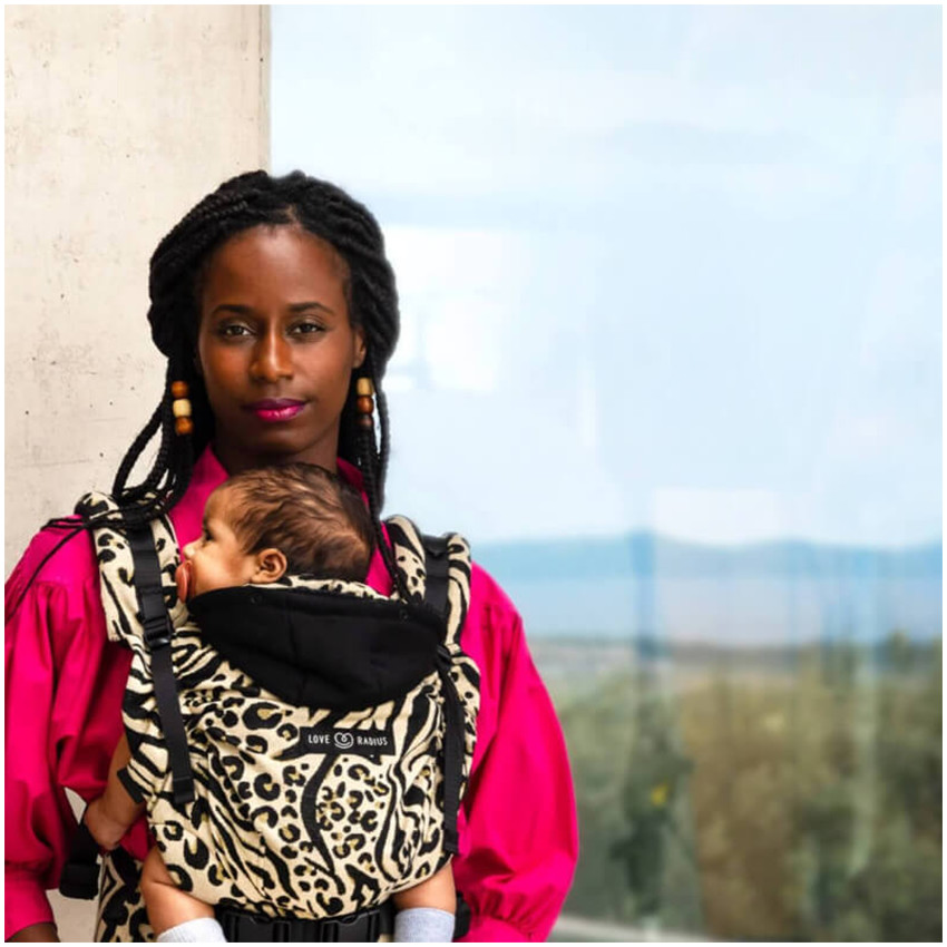 Porte bébé 2-en-1 HoodieCarrier 2 Edition Limitée Leozébra 