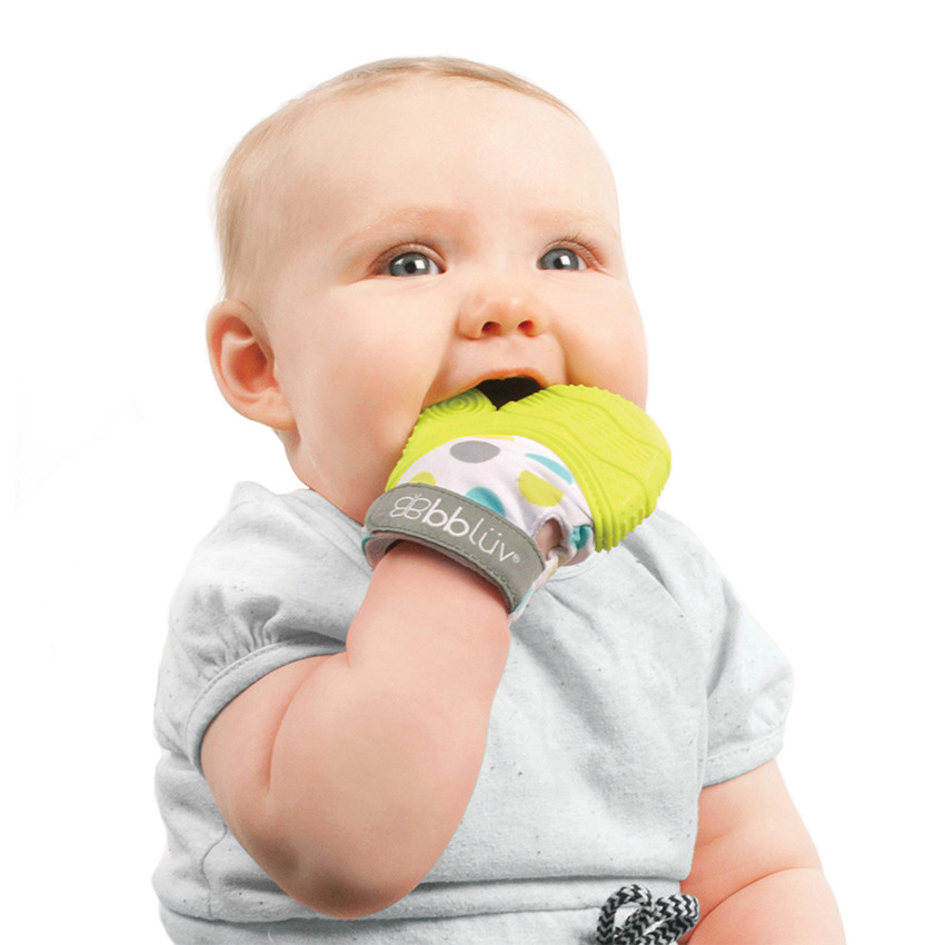 Mitaine de dentition – Lime 