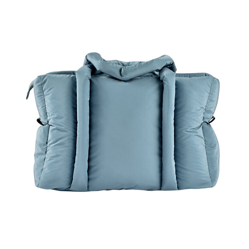 Sac à langer matelassé Paris Puffy baltic blue + matelas 